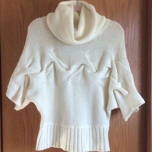 Kenzie Pretty Ivory Turtleneck Sweater